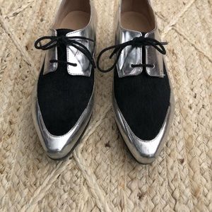 Loeffler Randall platform loafers
